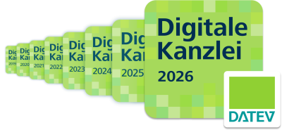 DATEV Digitale Kanzlei Logo-Collage 2026 quer freigestellt